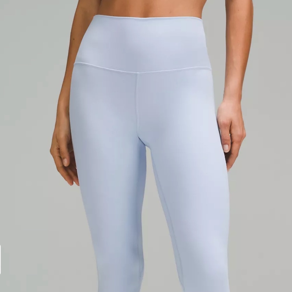 Lululemon Align HR Pant 28” Light blue Size 8